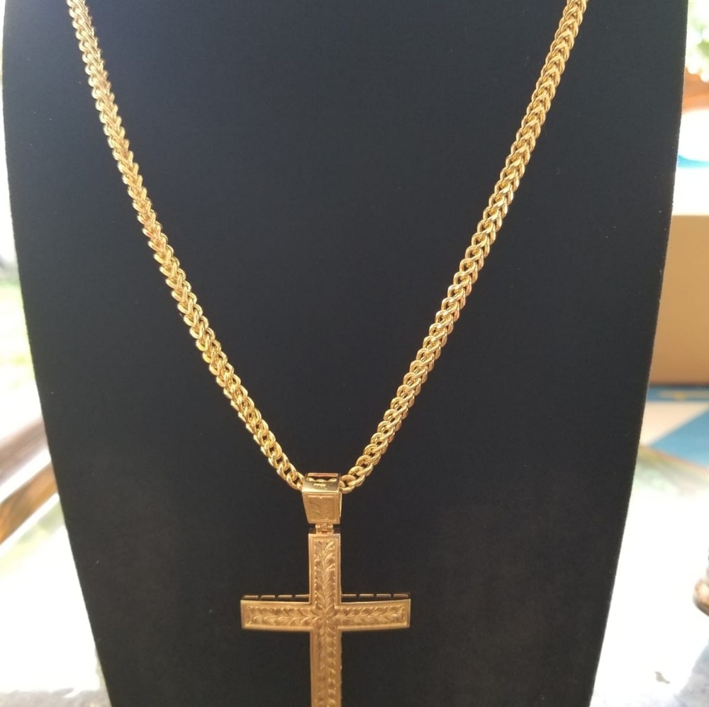 14K GOLD CHAIN FRANCO LINK